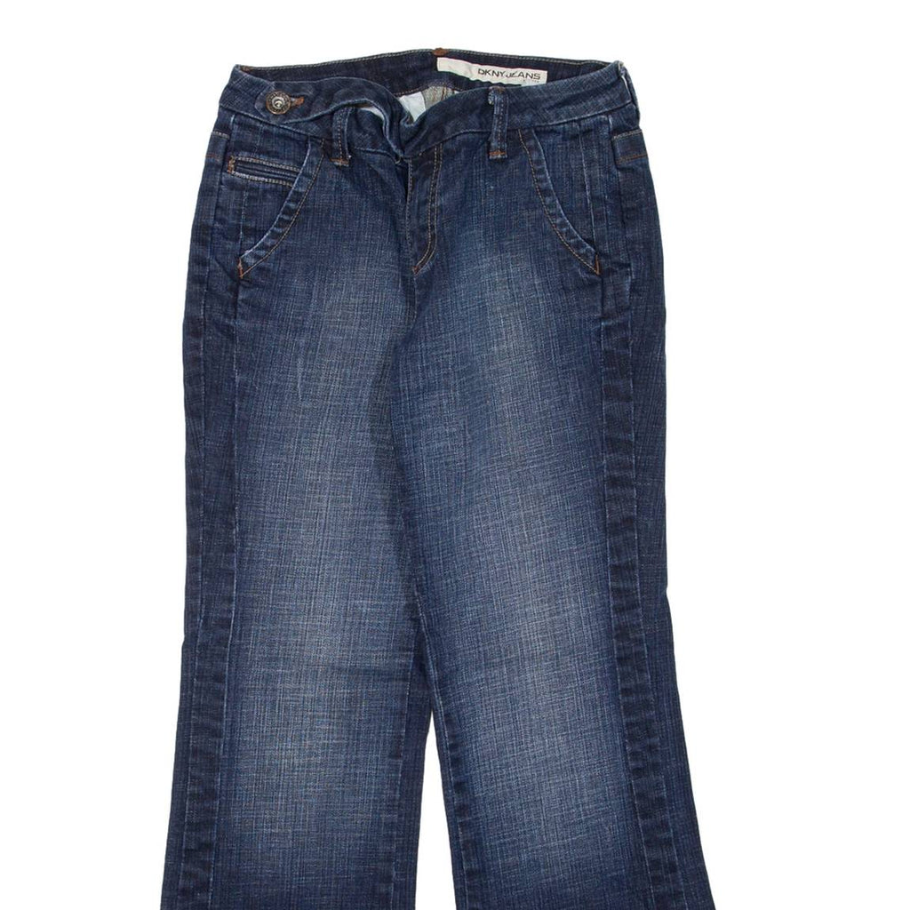 DKNY Womens Jeans Blue Regular Bootcut W26 L28