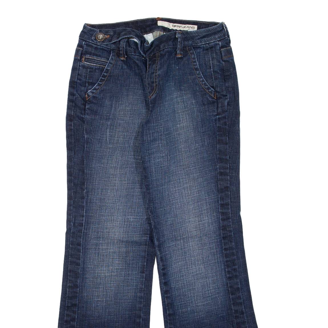 DKNY Womens Jeans Blue Regular Bootcut W26 L28