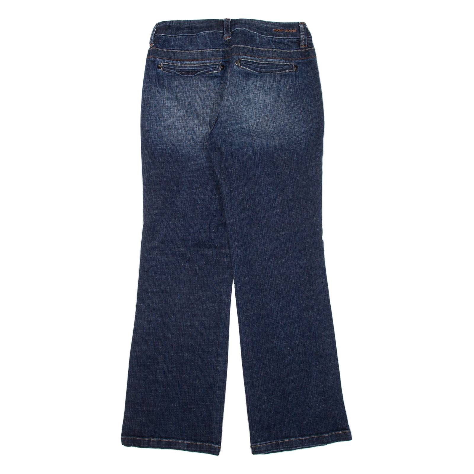 DKNY Womens Jeans Blue Regular Bootcut W26 L28
