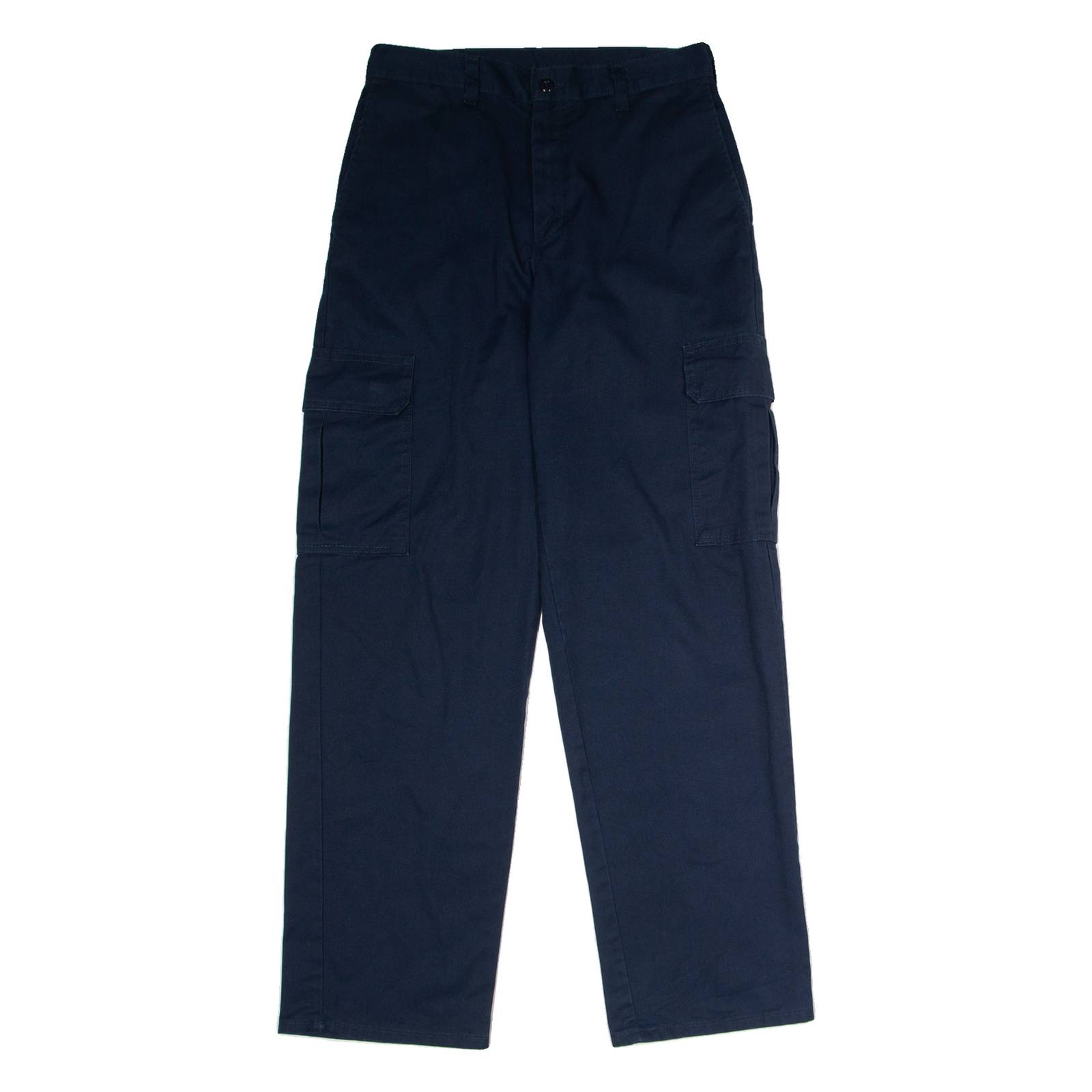 DICKIES Workwear Cargo Mens Trousers Blue Regular Straight W30 L32
