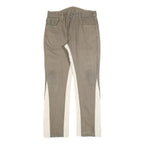 LEVI'S 501 Mens Jeans Beige & Cream Regular Straight Denim W34 L30 Button