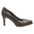 TAMARIS Pump Heels Brown Synthetic Womens UK 5
