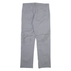 CALVIN KLEIN Mens Trousers Grey Slim Straight W32 L30