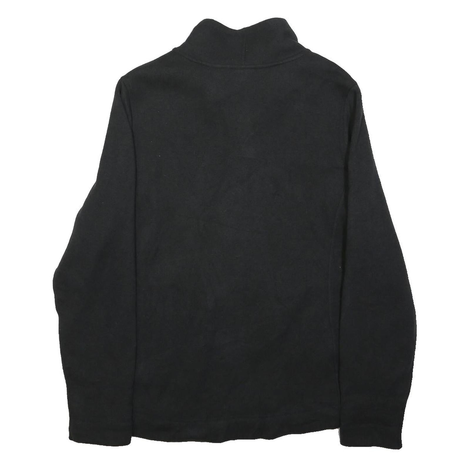 THE NORTH FACE Womens Black Jackets 2XL Polyester Zip Plain Blue River Pet Care