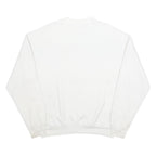 FRUIT OF THE LOOM Mens White Grandpa's Spoilin's Pullover Sweatshirt XL