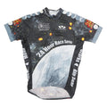 VOLEA Mens Black Grey 24 Hour Race Series Graphic T-Shirt M Short Sleeve Crew