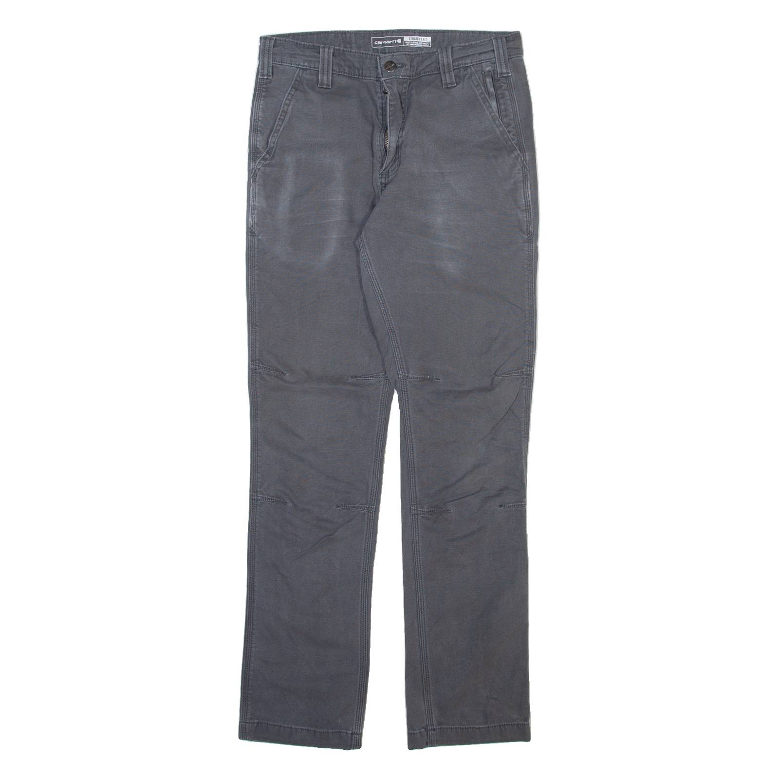 CARHARTT Mens Trousers Grey Regular Straight W30 L32