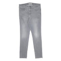 LEVI'S 311 Womens Slim Jeans Grey Denim W30 L29 Stretch Pocket Zip
