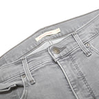 LEVI'S 311 Womens Slim Jeans Grey Denim W30 L29 Stretch Pocket Zip