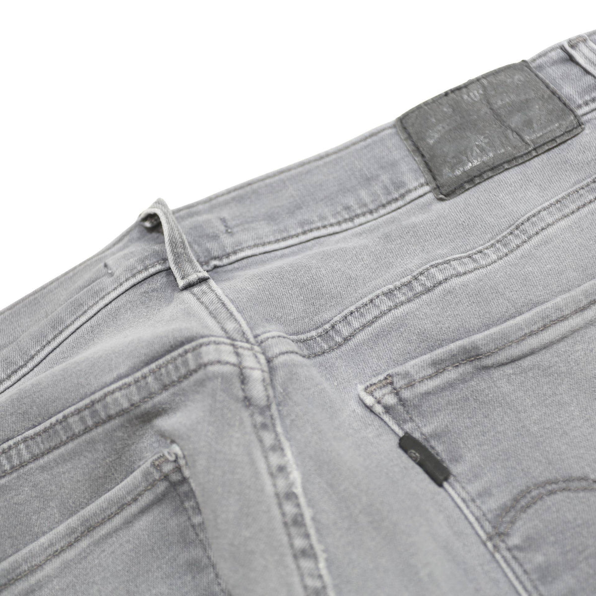 LEVI'S 311 Womens Slim Jeans Grey Denim W30 L29 Stretch Pocket Zip