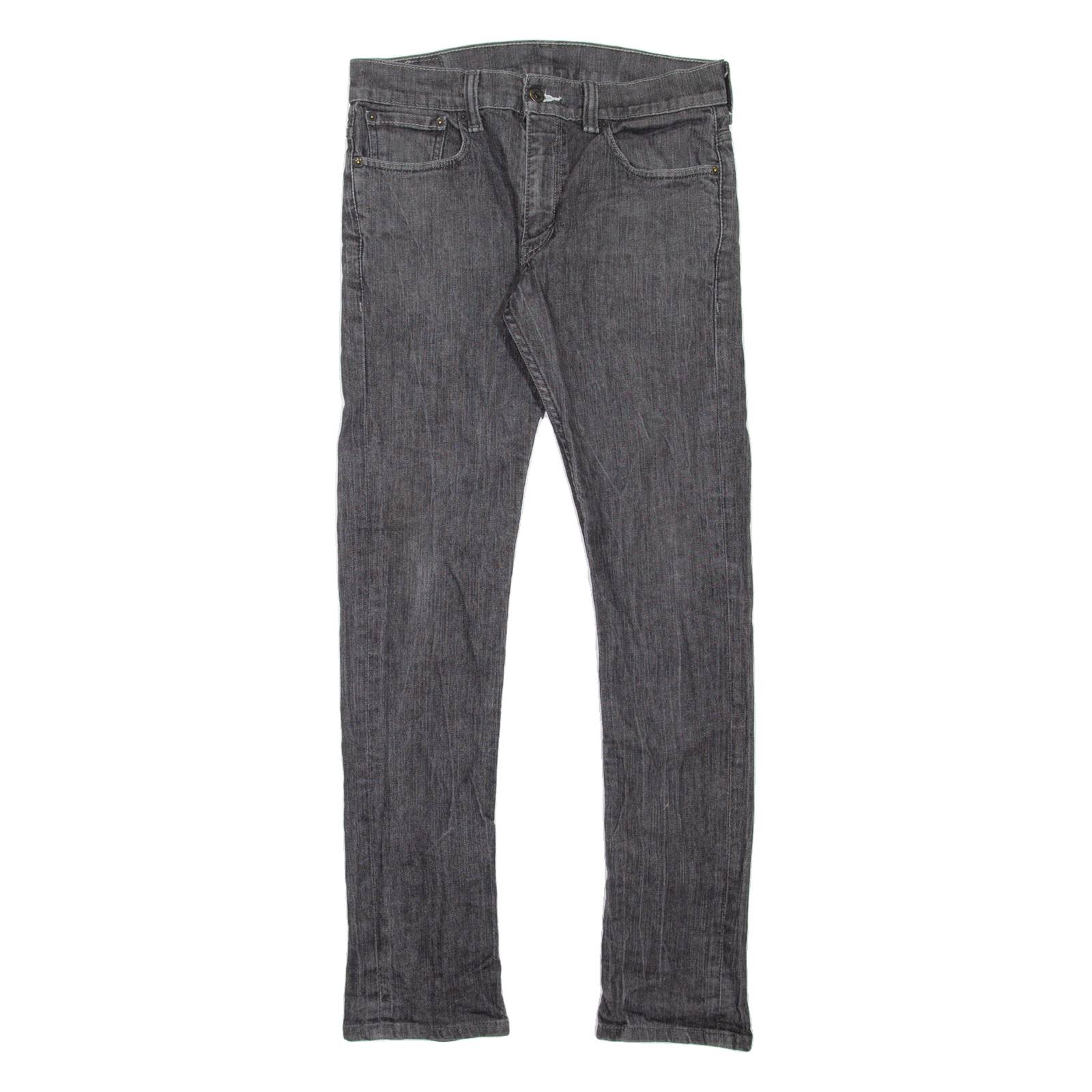 LEVI'S 511 Jeans Mens Grey Skinny Straight W30 L32