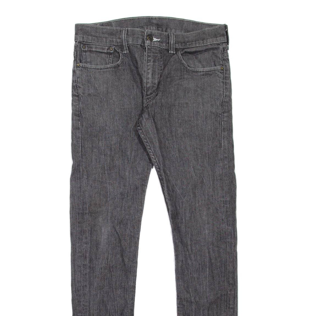 LEVI'S 511 Jeans Mens Grey Skinny Straight W30 L32