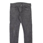LEVI'S 511 Jeans Mens Grey Skinny Straight W30 L32