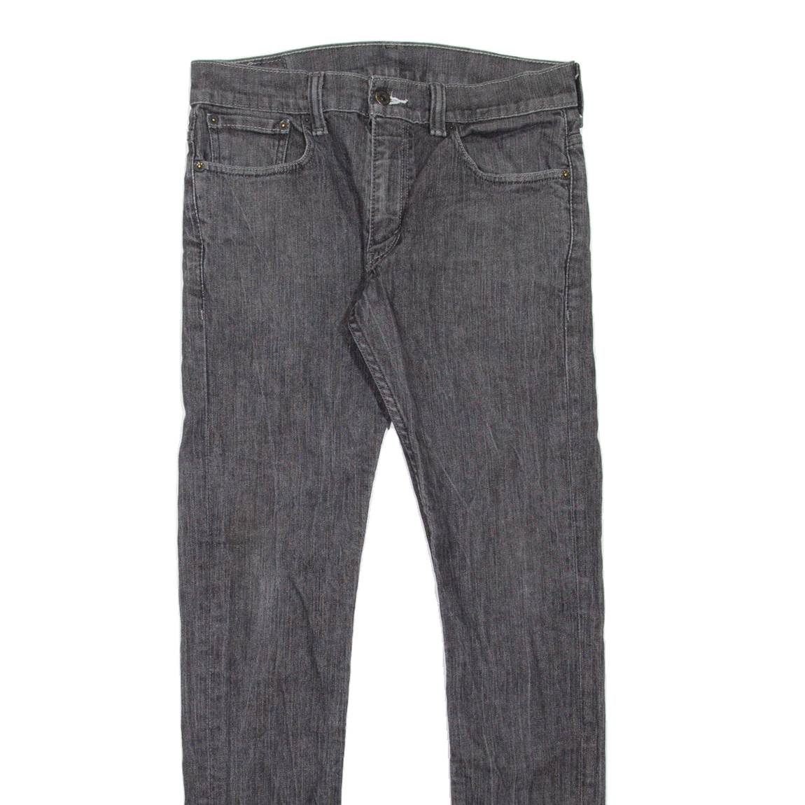 LEVI'S 511 Jeans Mens Grey Skinny Straight W30 L32