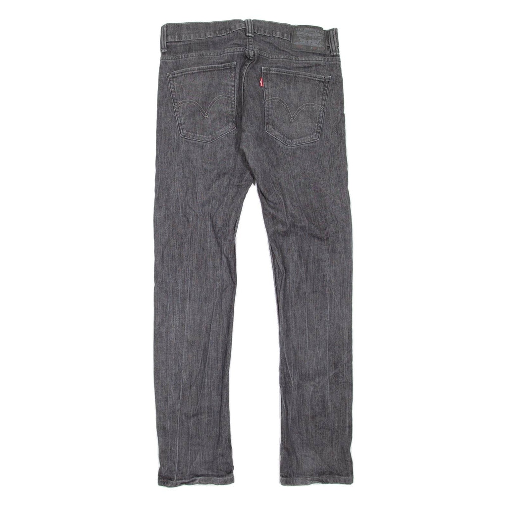 LEVI'S 511 Jeans Mens Grey Skinny Straight W30 L32