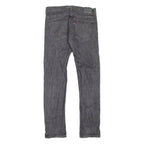 LEVI'S 511 Jeans Mens Grey Skinny Straight W30 L32