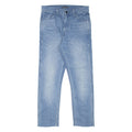 LEVI'S Line 8 Mens Jeans Blue Slim Straight Denim Stone Wash W28 L26