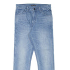 LEVI'S Line 8 Mens Jeans Blue Slim Straight Denim Stone Wash W28 L26