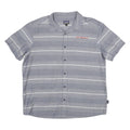 PATAGONIA Mens Blue & White Striped Casual Shirt XL New Belgium Embroidery