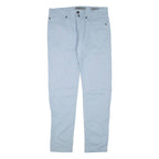PIERRE CARDIN Mens Trousers Blue Regular Skinny W32 L32