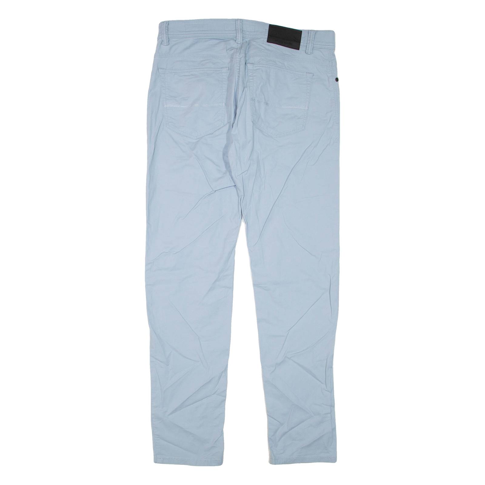 PIERRE CARDIN Mens Trousers Blue Regular Skinny W32 L32