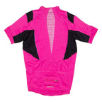 CRAFT Full Zip Cycling Mens Jersey Pink High Neck M