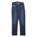 LEVI'S Womens Slim Blue Denim Jeans W27 L29 Zip Classic Medium Fit Stylish
