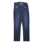 LEVI'S Womens Slim Blue Denim Jeans W27 L29 Zip Classic Medium Fit Stylish