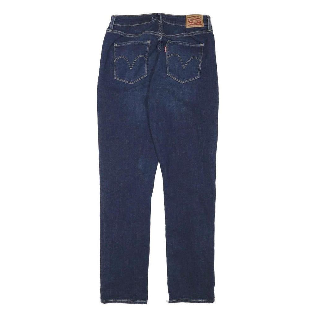 LEVI'S Womens Slim Blue Denim Jeans W27 L29 Zip Classic Medium Fit Stylish
