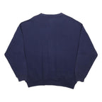 WITH AN ATTITUDE Mens Blue Penn State University Crew Neck L Cotton Blend Cotton