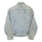 LEVI'S Womens Blue Cotton Blend Denim Jacket L Classic Button Closure Vintage