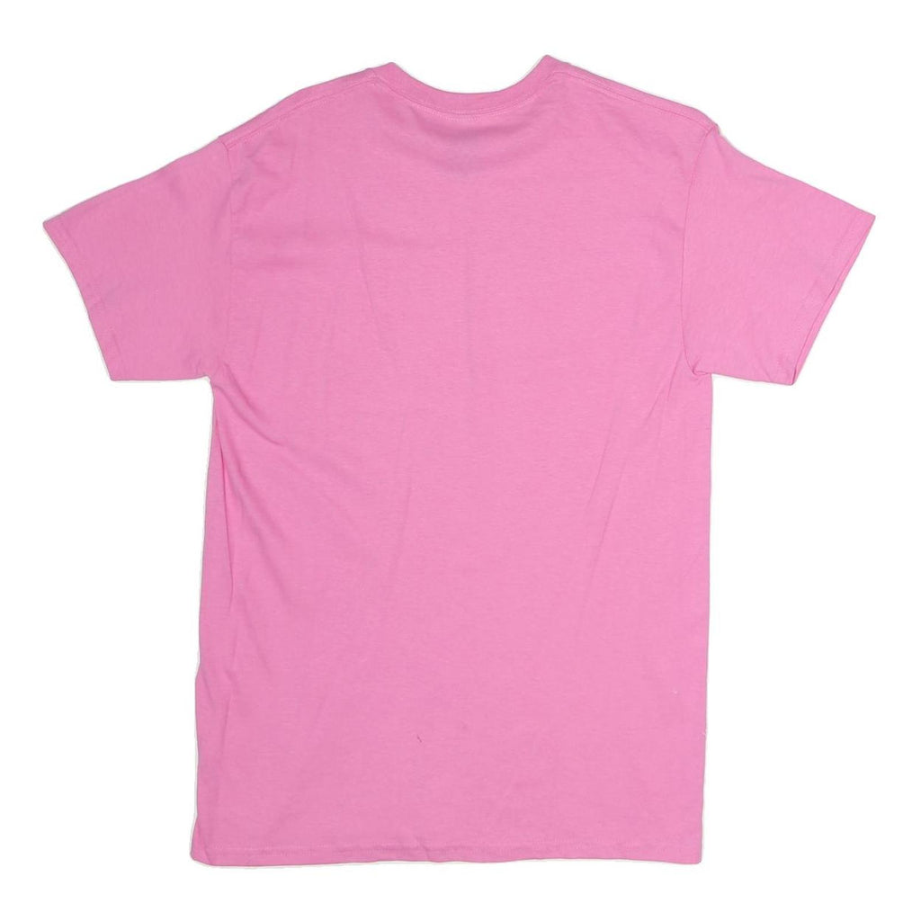 MV SPORT Mens Pink Chico State Graphic T-Shirt M Short Sleeve Crew Neck Casual