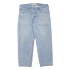 LEVI'S Mens Jeans Blue Regular Straight Denim Light W36 L29 Relaxed Fit Zip