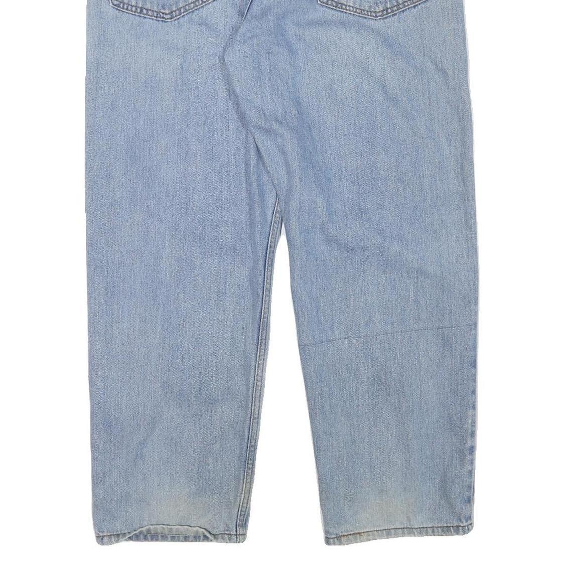 LEVI'S Mens Jeans Blue Regular Straight Denim Light W36 L29 Relaxed Fit Zip