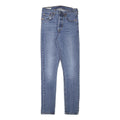 LEVI'S 501S Womens Jeans Blue Slim Skinny Denim Medium W24 L28 Button Closure