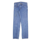 LEVI'S 684 Womens Regular Fit Straight Denim Light Wash W28 L31 Zip Cotton Blend