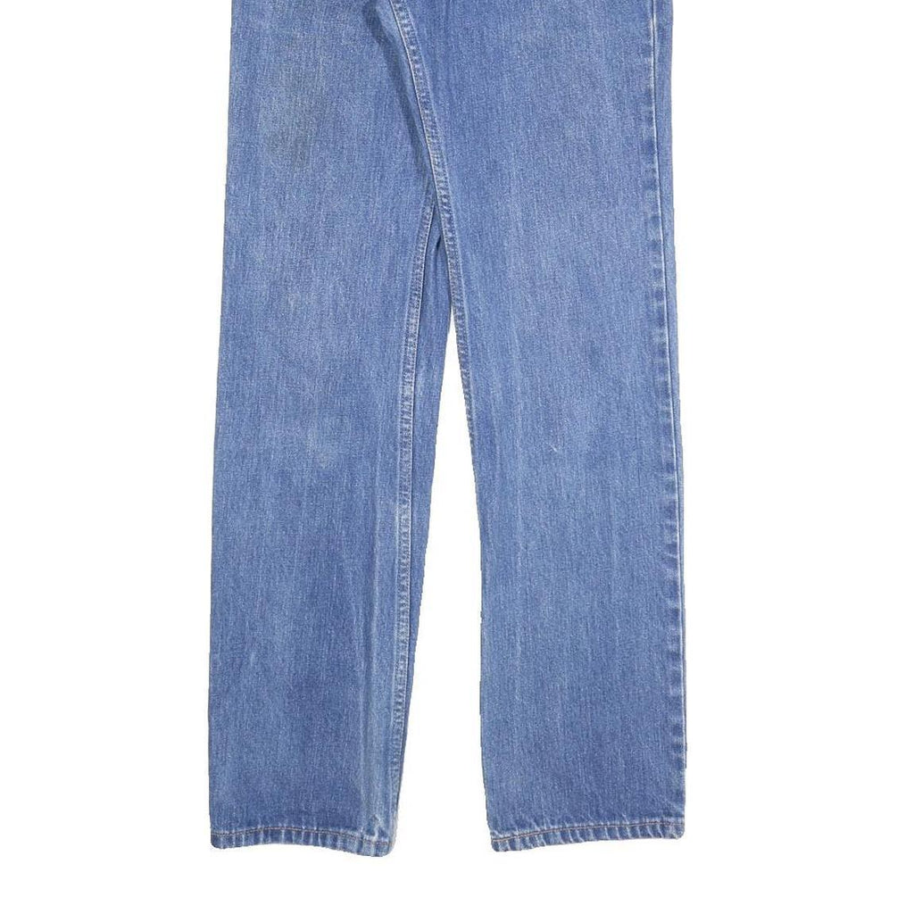 LEVI'S 684 Womens Regular Fit Straight Denim Light Wash W28 L31 Zip Cotton Blend