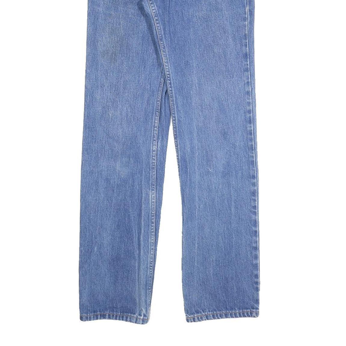 LEVI'S 684 Womens Regular Fit Straight Denim Light Wash W28 L31 Zip Cotton Blend