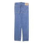 LEVI'S 684 Womens Regular Fit Straight Denim Light Wash W28 L31 Zip Cotton Blend