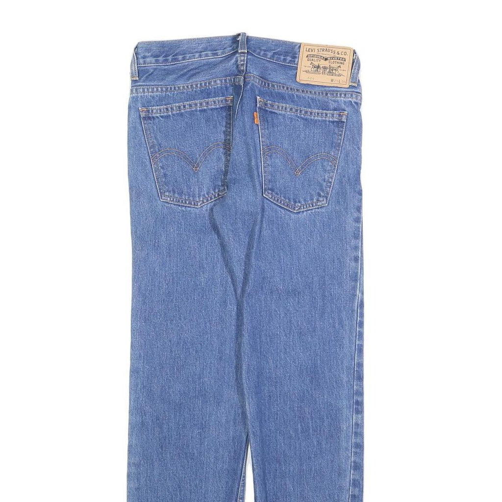 LEVI'S 684 Womens Regular Fit Straight Denim Light Wash W28 L31 Zip Cotton Blend