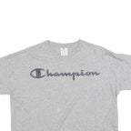 CHAMPION Womens Grey Graphic T-Shirt XS Short Sleeve Crew Neck Casual Top