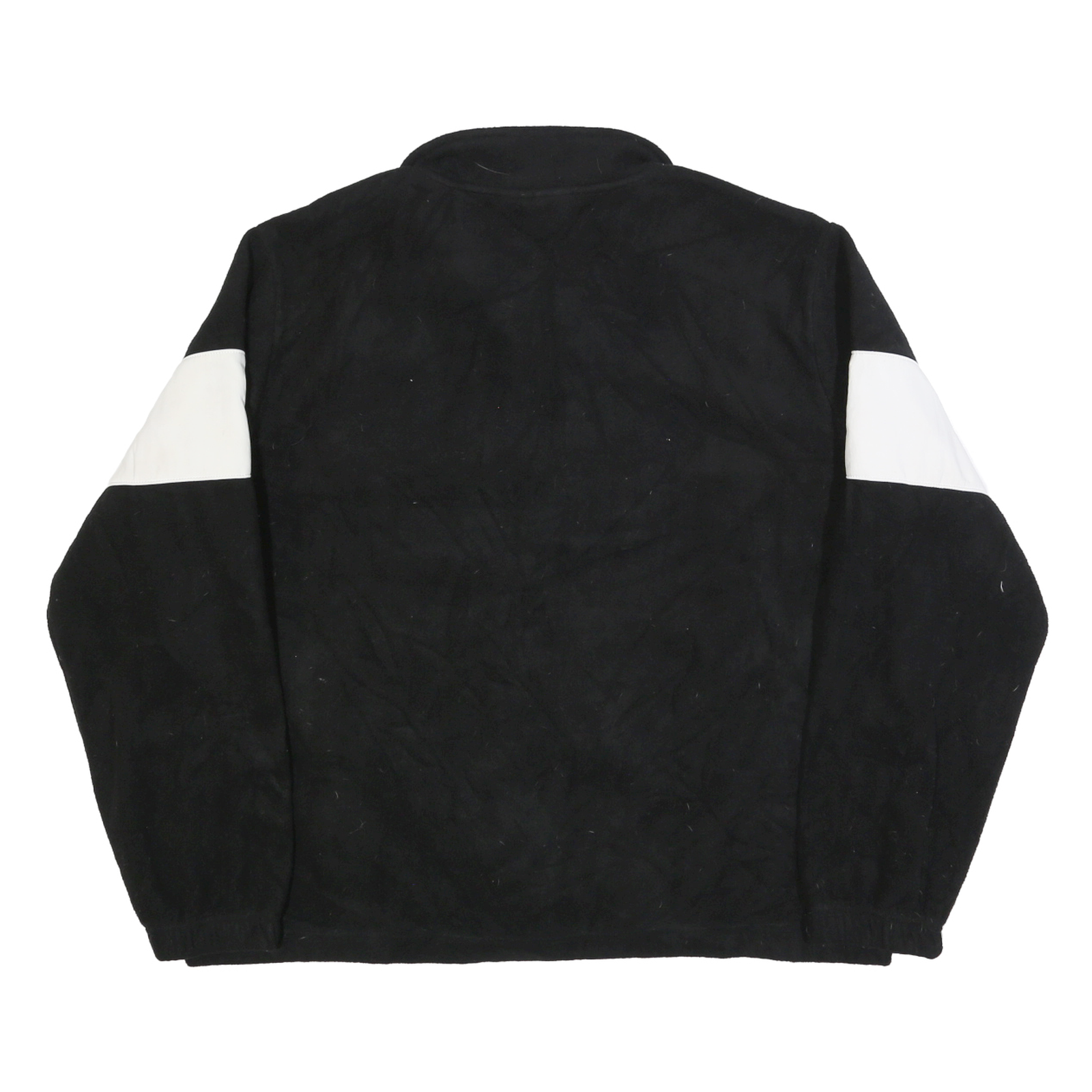 FILA Womens Black & White Logo Zip Jacket 2XL Polyester Blend Casual Outerwear