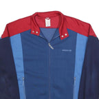 ADIDAS Mens Blue Navy Red Track Jacket XS Polyester Blend Zip Sport Casual