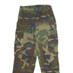 WINFIELD MFG Mens Cotton Blend Camouflage Regular Cargo Trousers W26 L28