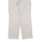 TEDDYS Womens Cotton Blend Beige Regular Cargo Trousers W28 L30 Casual Outdoor