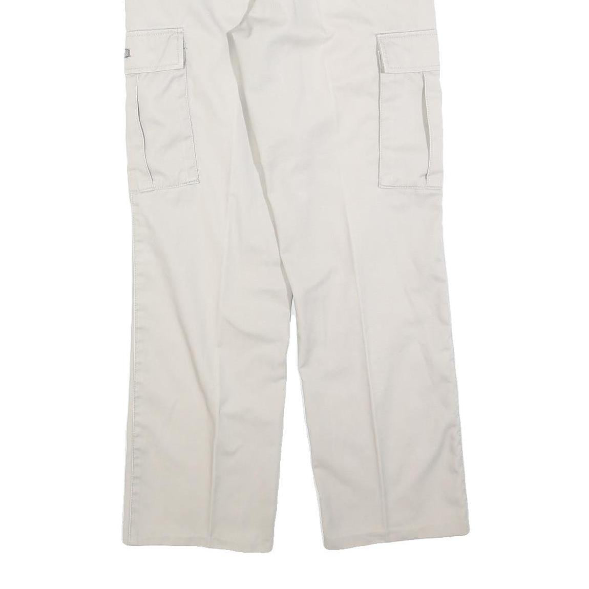 TEDDYS Womens Cotton Blend Beige Regular Cargo Trousers W28 L30 Casual Outdoor