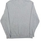 PUMA Mens Grey Pullover Hoodie L Cotton Blend Brand Logo Casual