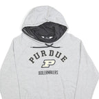 COLOSSEUM Womens Grey Purdue Hooded Pullover L Boilermakers Graphic Hoodie