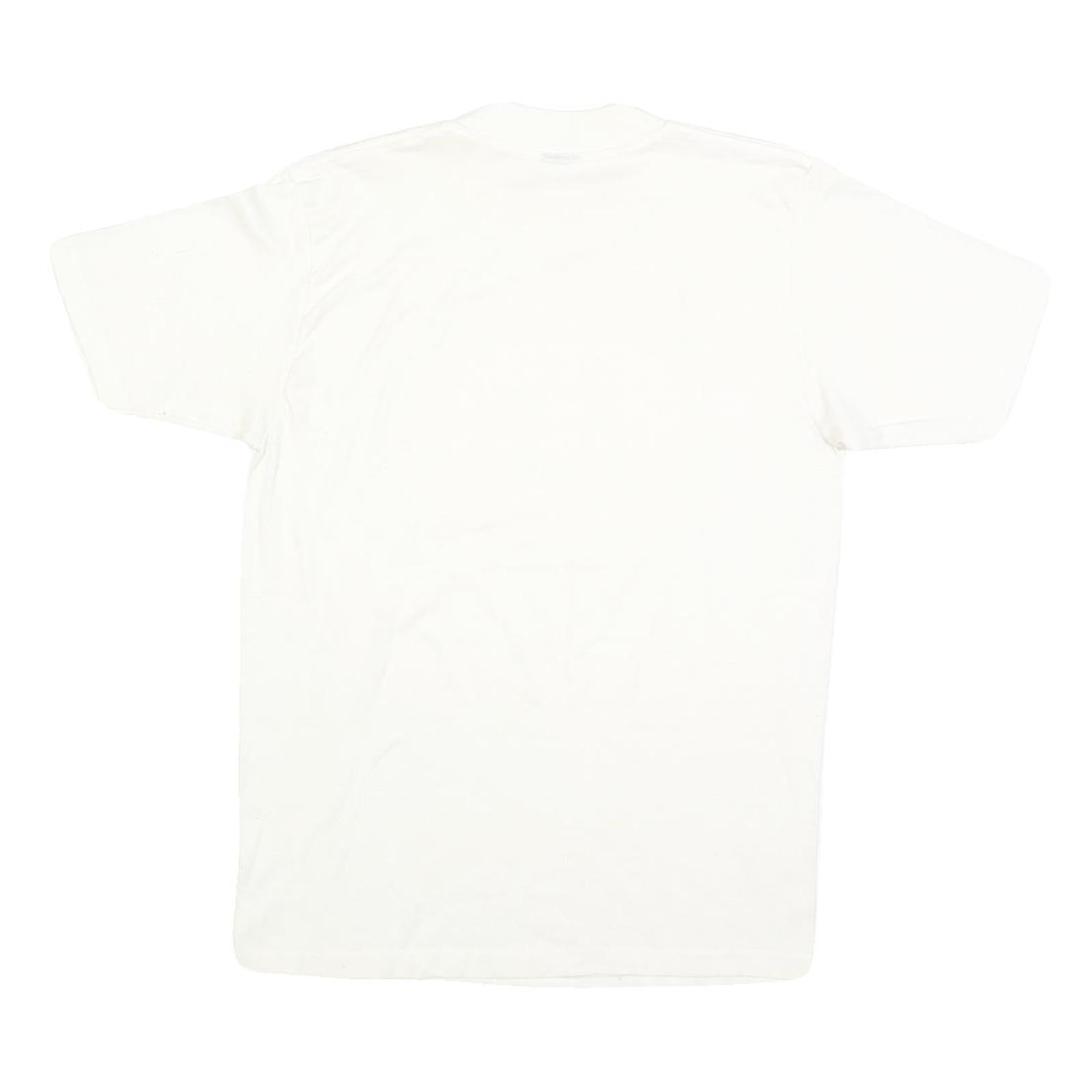 Mens White USA Property Of Training Team Graphic T-Shirt S Short Sleeve Crew