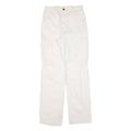 STR Cargo Womens Trousers Cream Regular Straight W26 L30